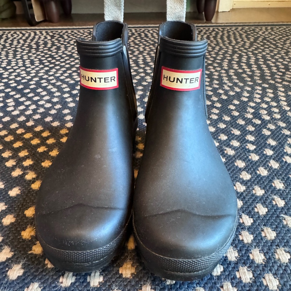 Hunter short waterproof boots